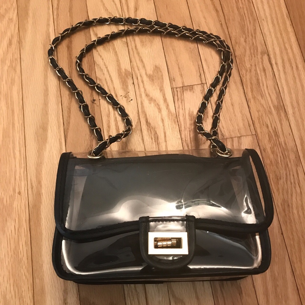 Black Clear Bag